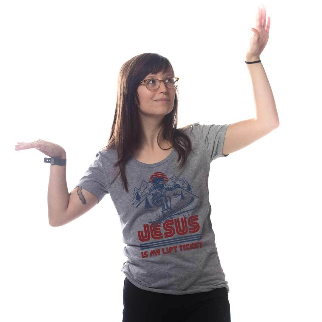 Women's Jesus Is My Lift Ticket T-shirt