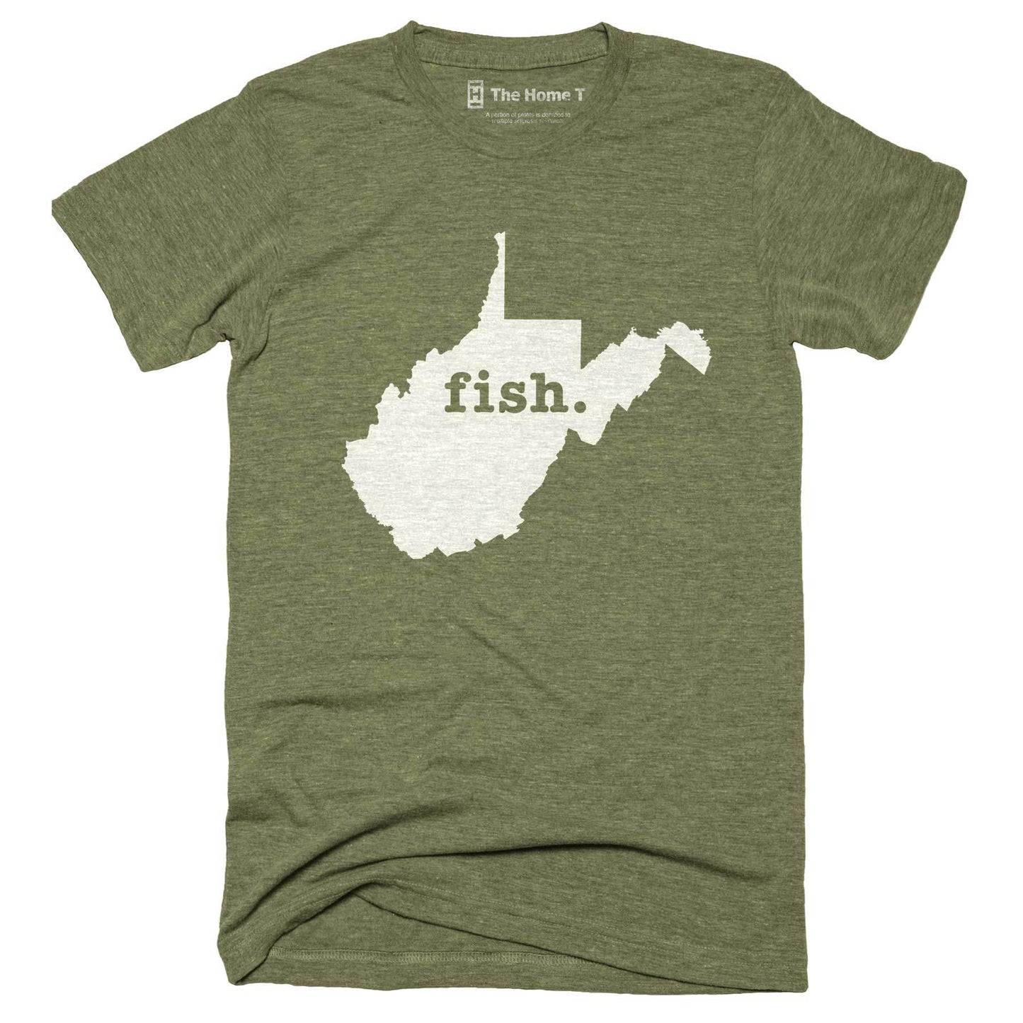 West Virginia Fish Home T-Shirt