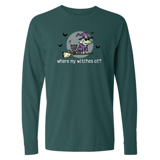 Where My Witches At?  - Classic Long-Sleeve T-Shirt