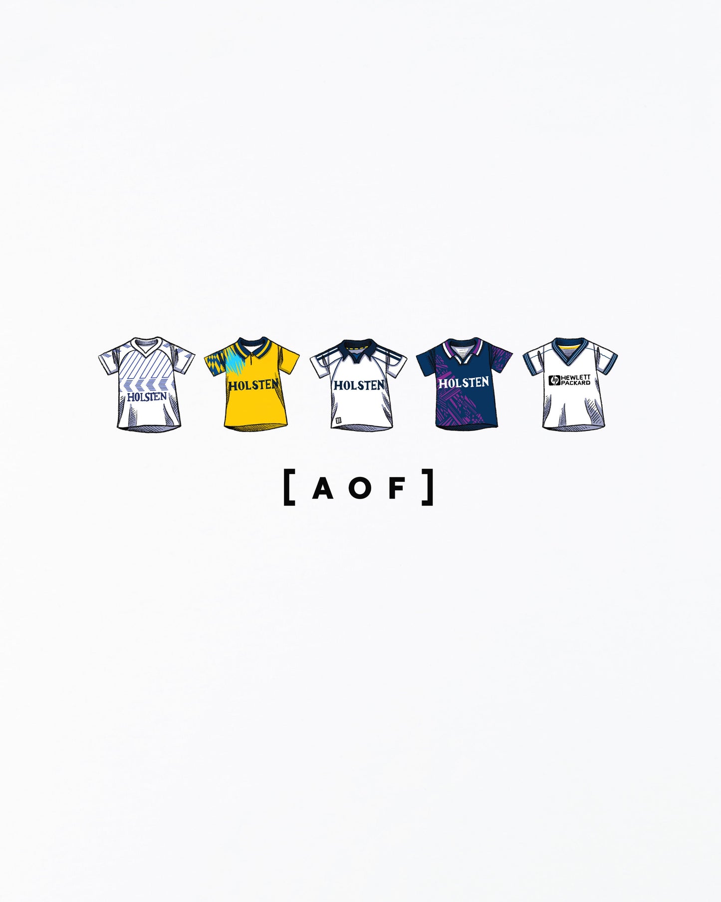 THFC Printed Classics White Tee