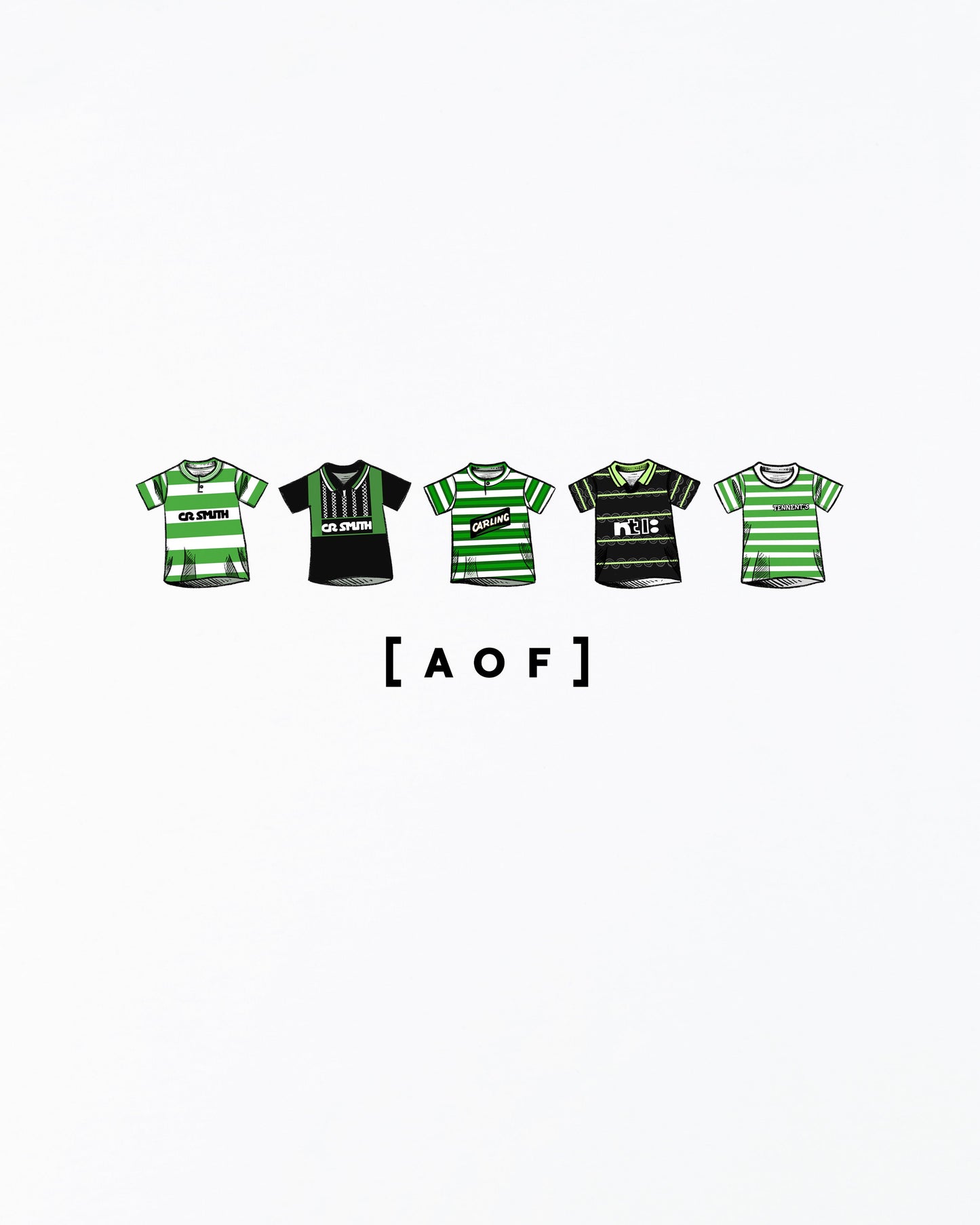 Bhoys Printed Classics White Tee