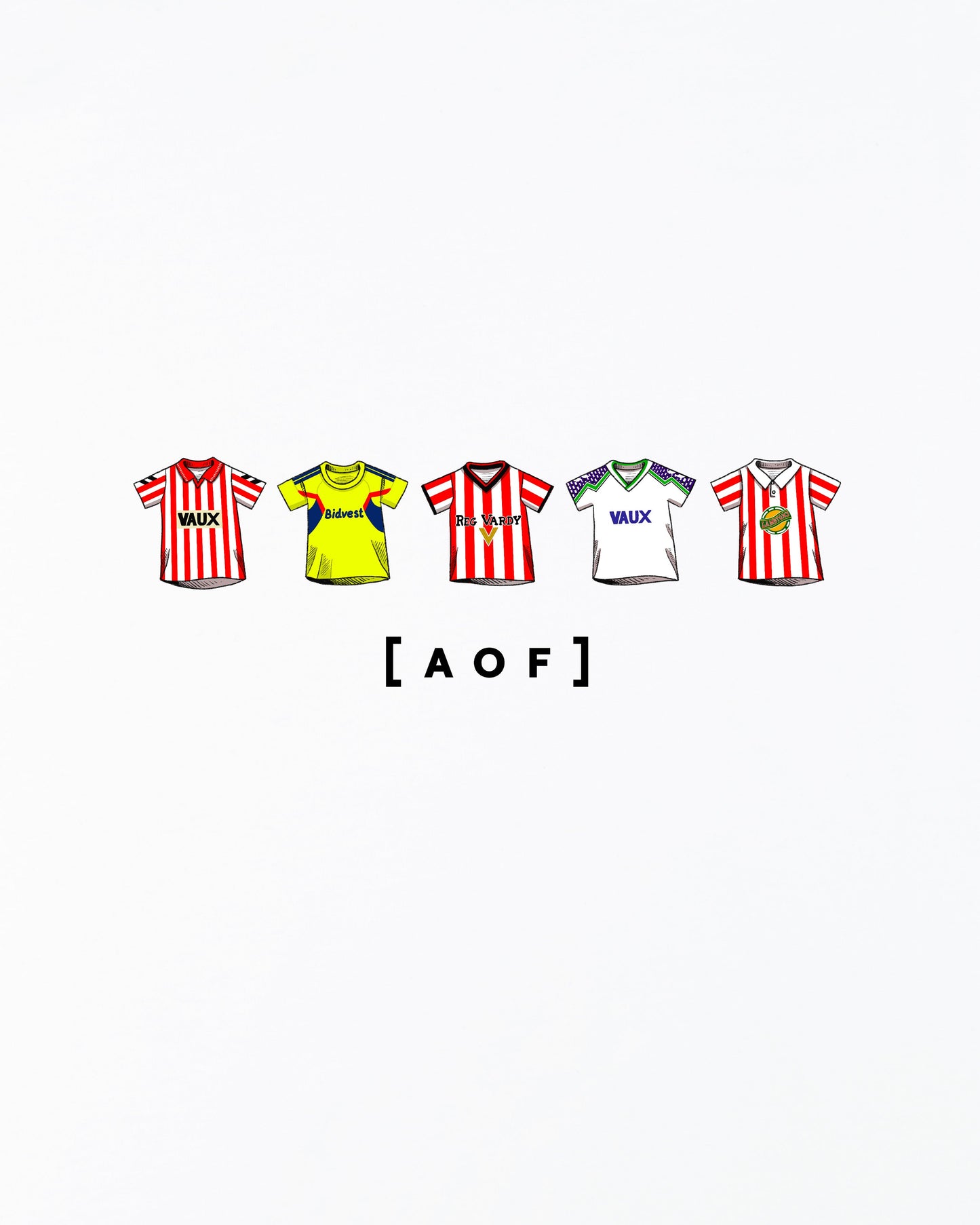 SAFC Printed Classics White Tee