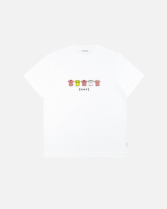 SAFC Printed Classics White Tee