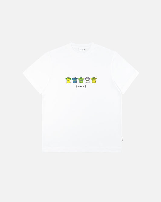 NCFC Printed Classics White Tee