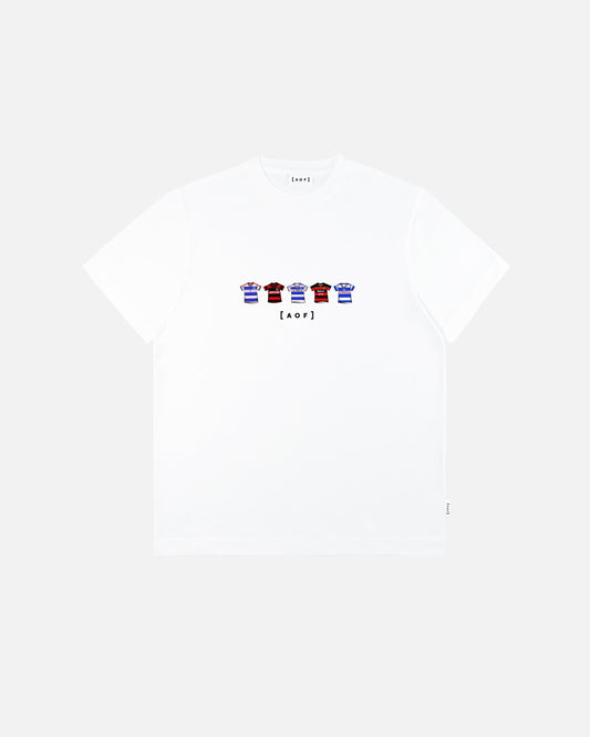 QPR Printed Classics White Tee
