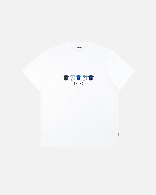 Club Brugge Printed Classics White Tee
