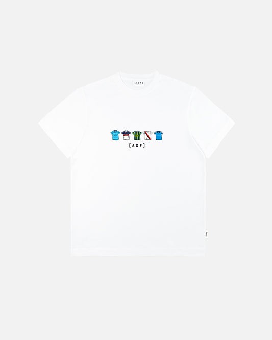MCFC Printed Classics White Tee