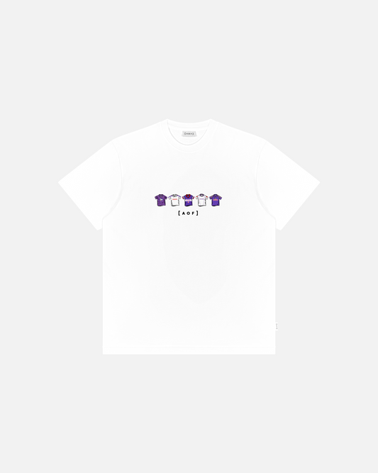 Fiorentina Printed Classics White Tee