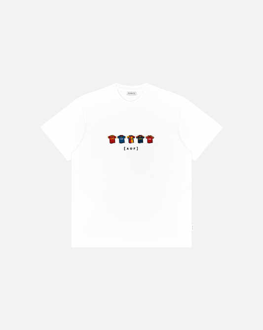 Roma Printed Classics White Tee