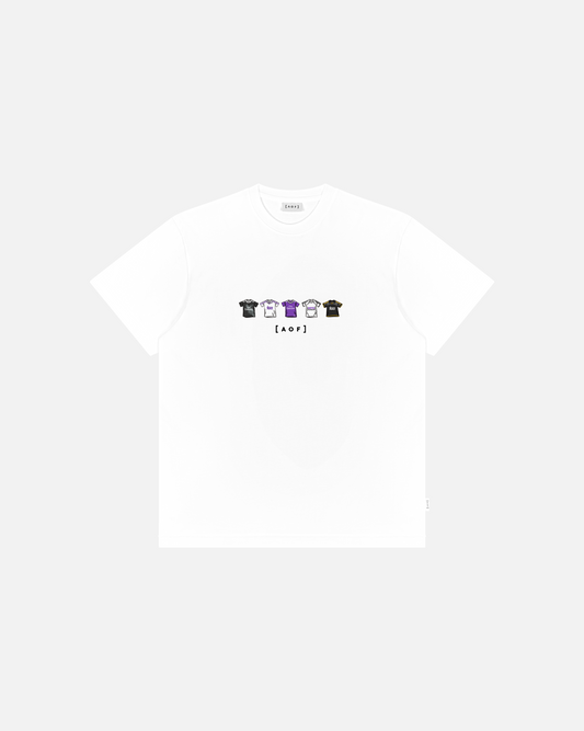 GalÃ¡ctico Printed Classics White Tee