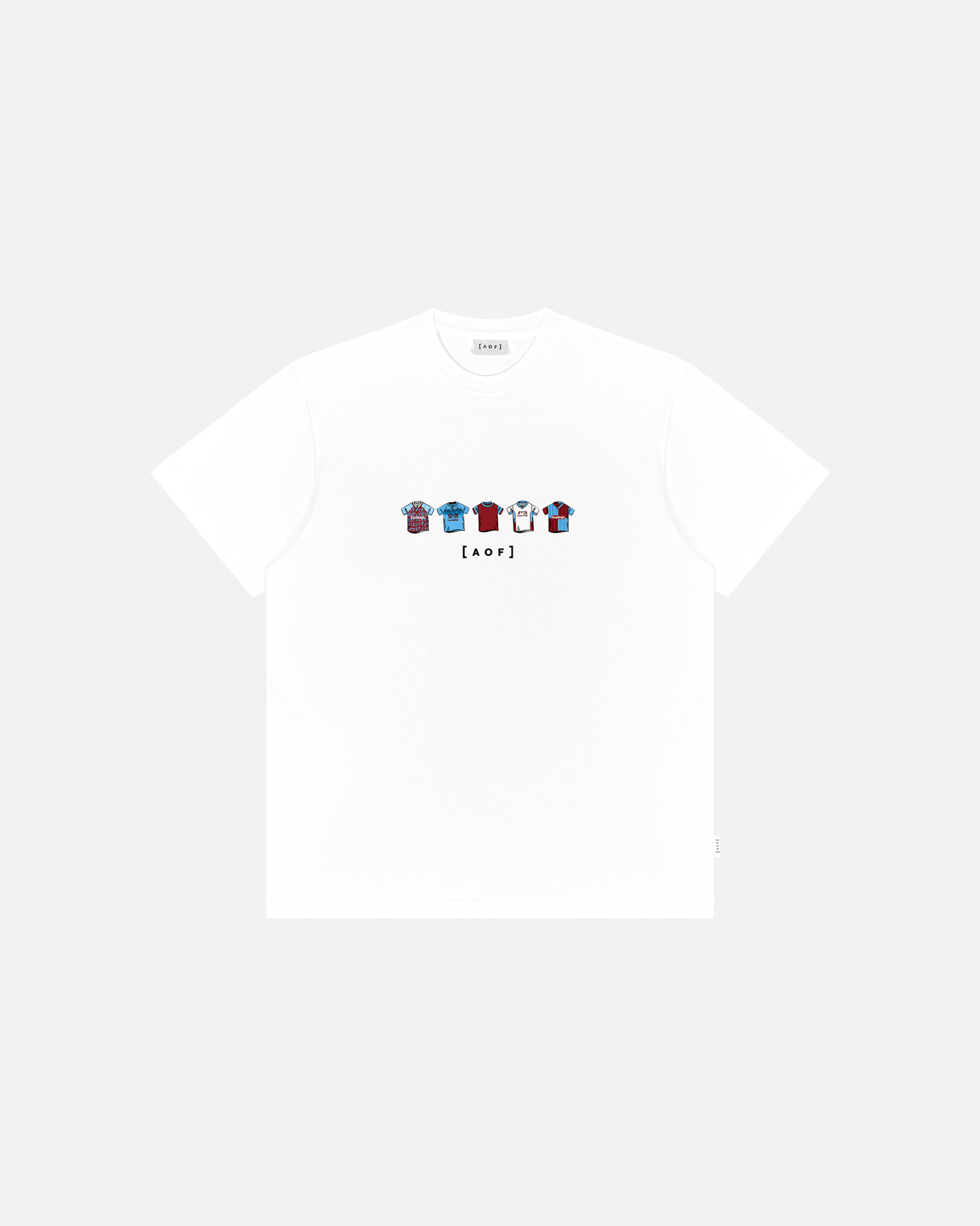 Burnley Printed Classics White Tee