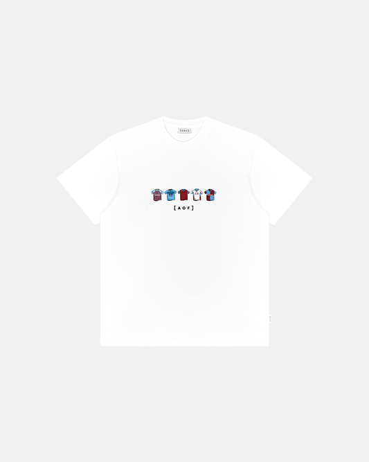 Burnley Printed Classics White Tee