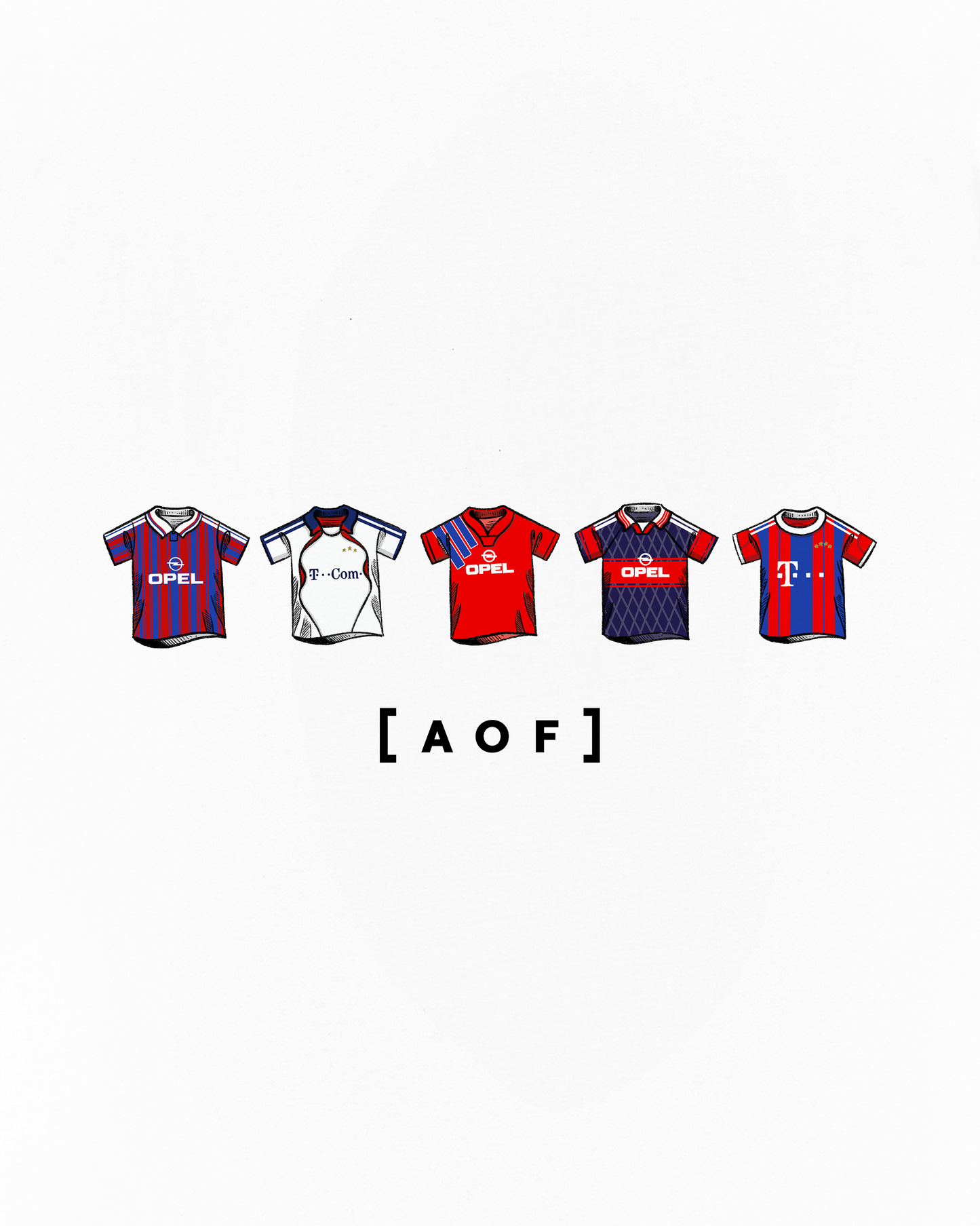 Bayern Printed Classics White Tee