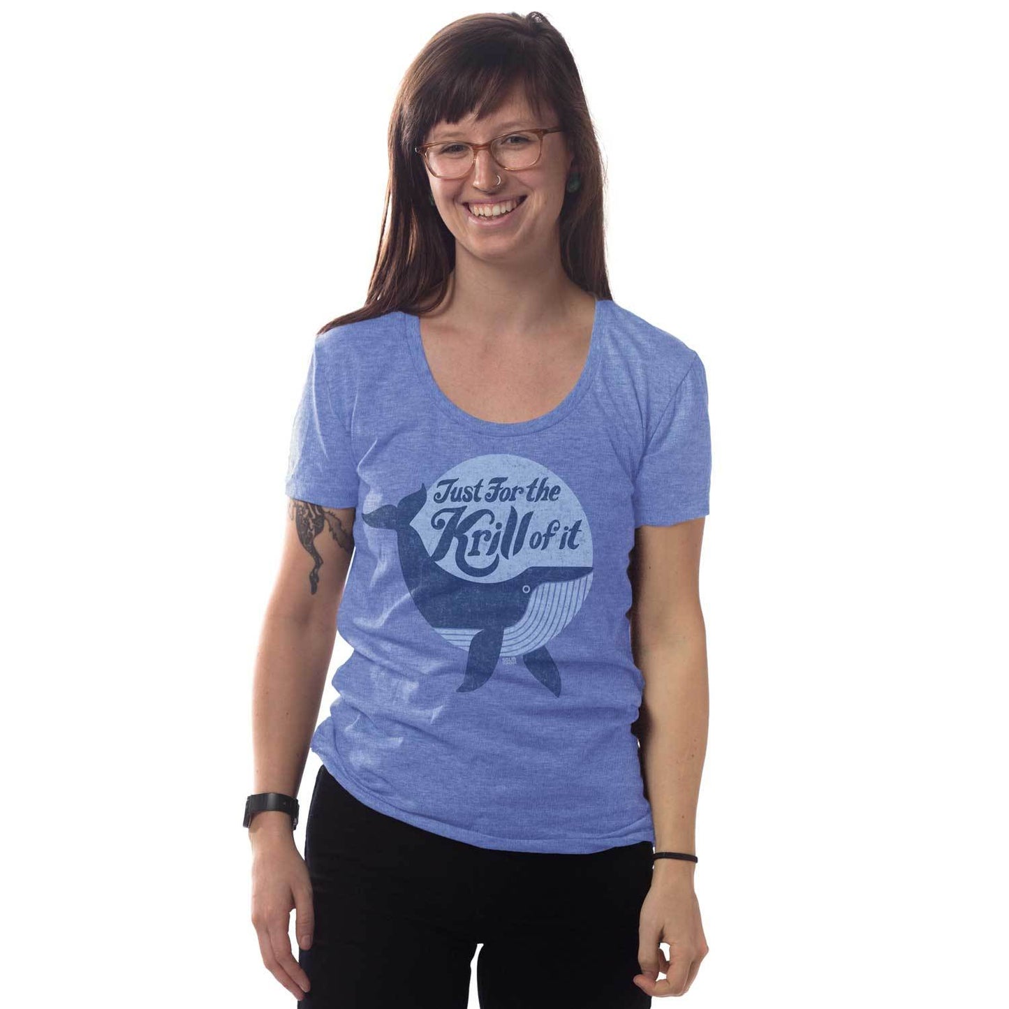 Women's Just for the Krill of It T-shirt
