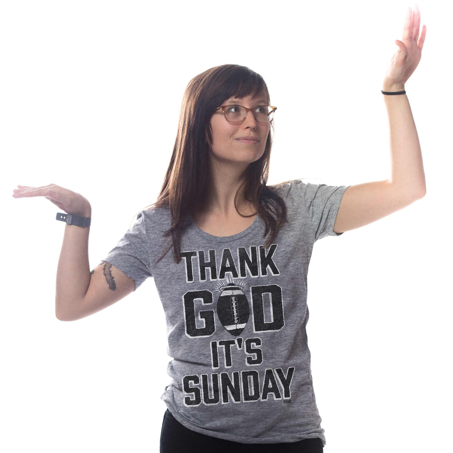 Women's Thank God It's Sunday T-shirt