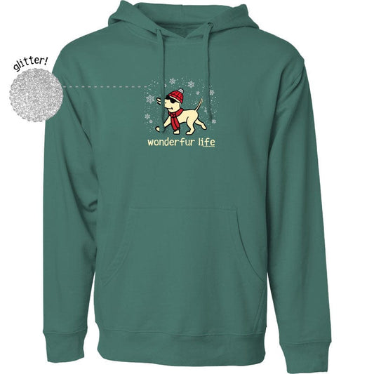 Glitter Wonderfur Life- Sweatshirt Pullover Hoodie